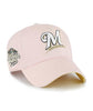 Milwaukee Brewers 02ASG 47 Brand Pink Clean Up Adjustable Hat