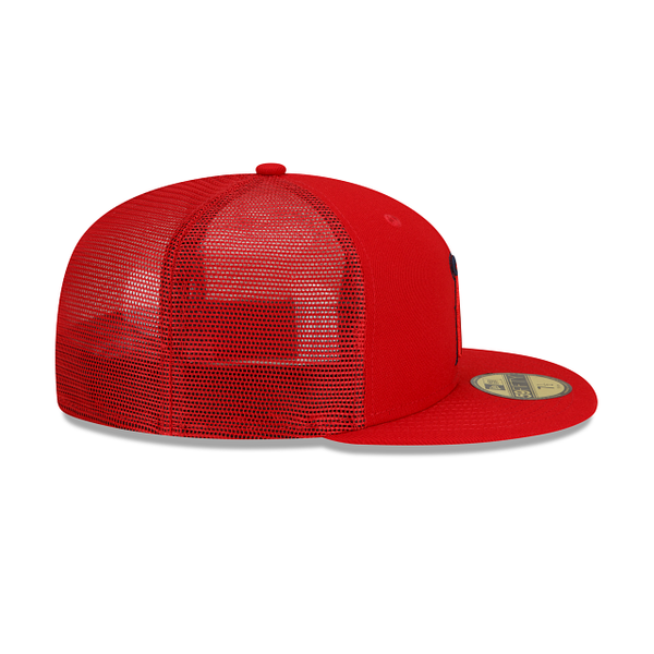 BP Angels New Era 59FIFTY Red Trucker Hat