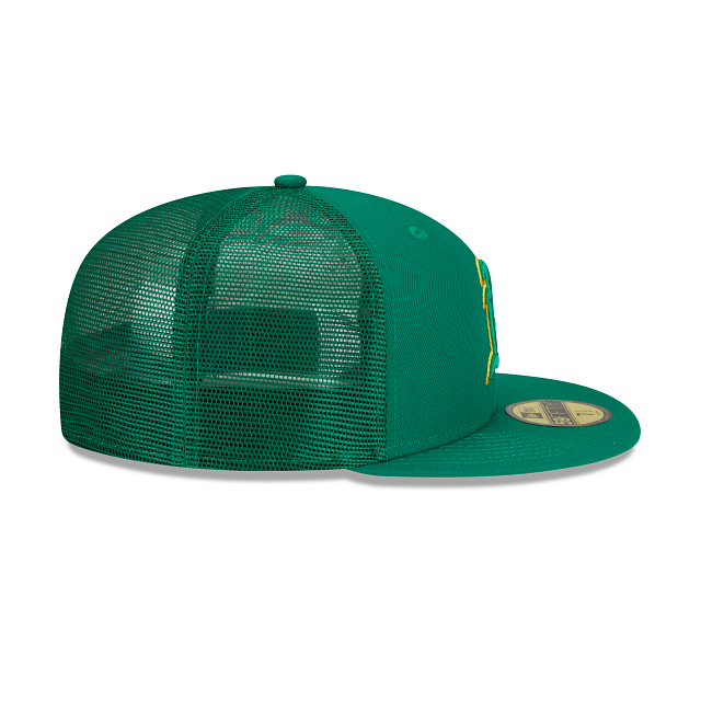 BP Athletics New Era 59FIFTY Green Trucker Hat