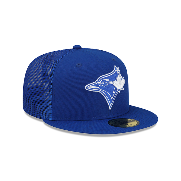 BP Blue Jays New Era 59FIFTY Blue Trucker Hat