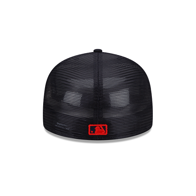 BP Braves New Era 59FIFTY Navy Trucker Hat