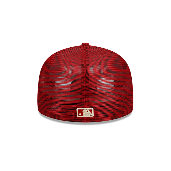 BP Diamondbacks New Era 59FIFTY Red Cardinal Trucker Hat