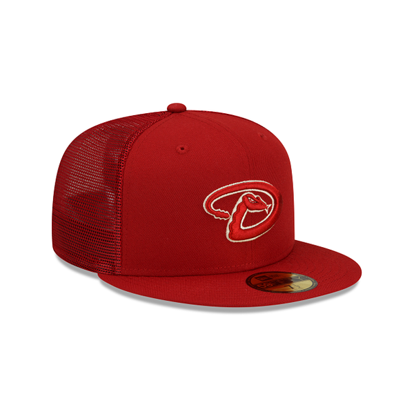 BP Diamondbacks New Era 59FIFTY Red Cardinal Trucker Hat