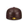 BP Padres New Era 59FIFTY Brown Trucker Hat