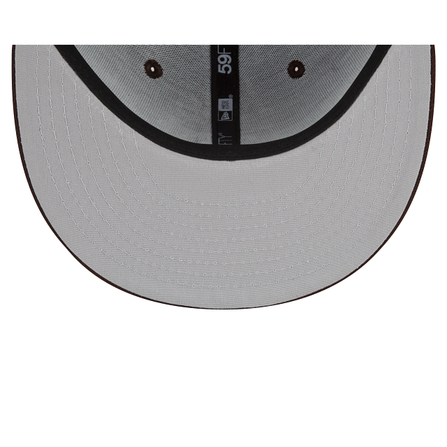 BP Padres New Era 59FIFTY Brown Trucker Hat