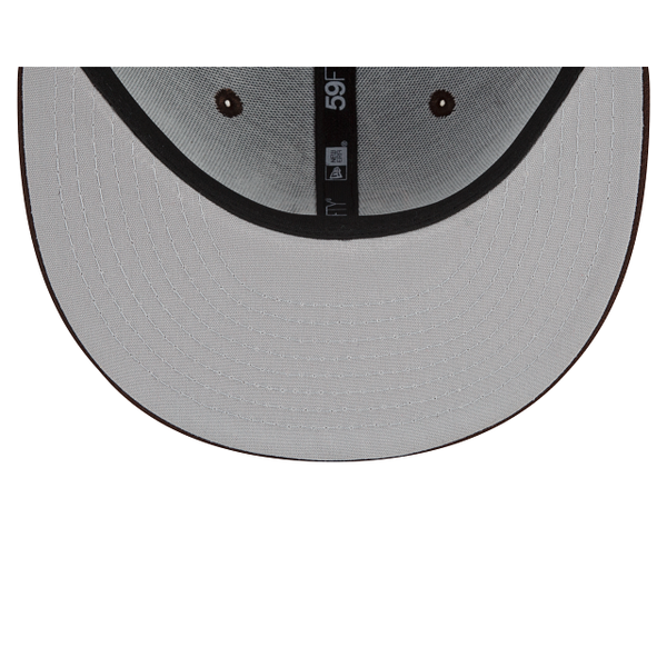 BP Padres New Era 59FIFTY Brown Trucker Hat