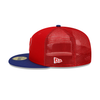 BP Phillies New Era 59FIFTY Red & Blue Trucker Hat