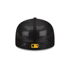 BP Pirates New Era 59FIFTY Black Trucker Hat