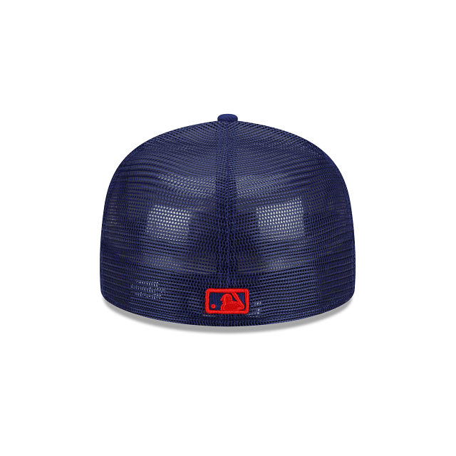 BP Rangers New Era 59FIFTY Blue Trucker Hat