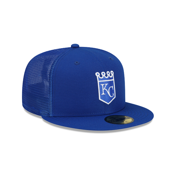 BP Royals New Era 59FIFTY Blue Trucker Hat