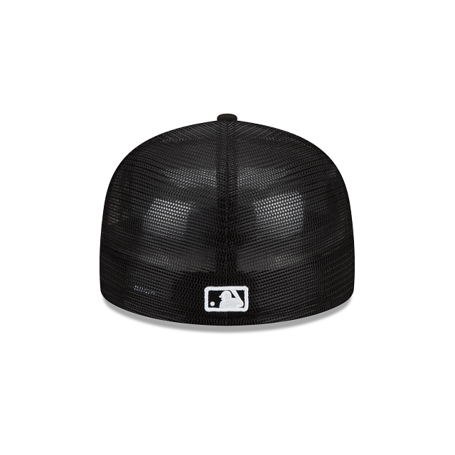 BP White Sox New Era 59FIFTY Black Trucker Hat
