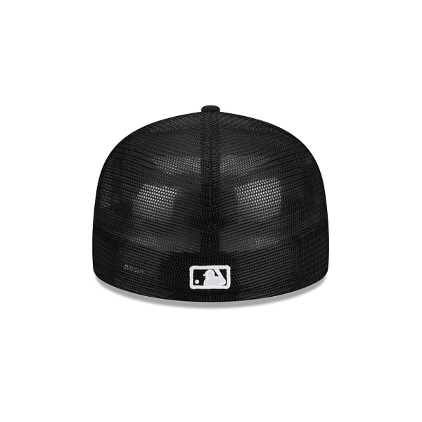 BP White Sox New Era 59FIFTY Black Trucker Hat
