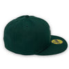 Basic Angels 59Fifty New Era Fitted Dark Green Hat