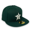 Basic Astros 59Fifty New Era Fitted Dark Green Hat
