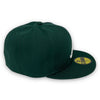 Basic Braves 59Fifty New Era Fitted Dark Green Hat