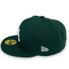 Basic Braves 59Fifty New Era Fitted Dark Green Hat