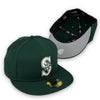 Basic Mariners 59Fifty New Era Fitted Dark Green Hat