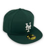 Basic Mets 59Fifty New Era Fitted Dark Green Hat