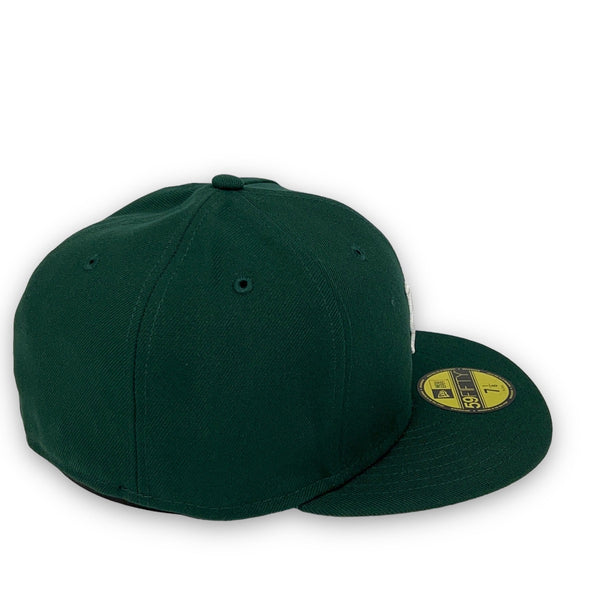 Basic Mets 59Fifty New Era Fitted Dark Green Hat