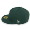 Basic Mets 59Fifty New Era Fitted Dark Green Hat