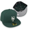 Basic Mets 59Fifty New Era Fitted Dark Green Hat