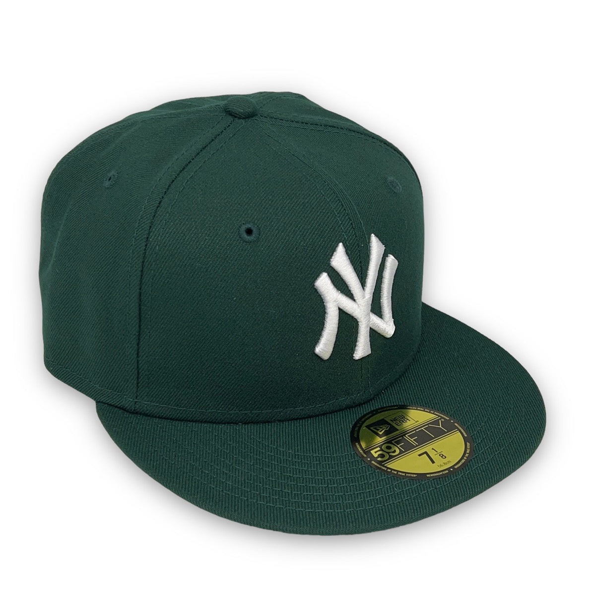 Basic Yankees 59Fifty New Era Fitted Dark Green Hat