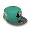 Bisons 25th Anni. 59FIFTY New Era Clear Mint & Grey Fitted Hat