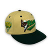 Bisons 59FIFTY New Era Vegas Gold & DK Green Fitted Hat Green Bottom