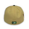 Bisons New Era 59FIFTY Vegas Gold & DK Green Fitted Hat Rust Orange Bottom