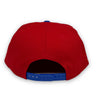 Blue Jays 20 Anni. 9FIFTY New Era Red & Blue Snapback Hat Blue Bottom
