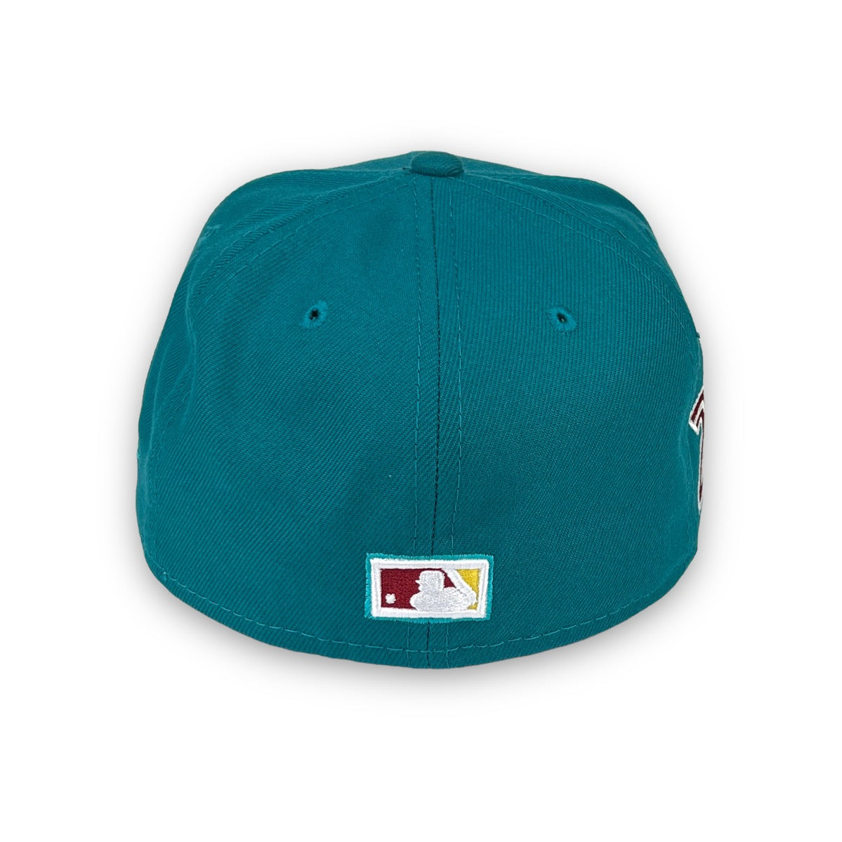 Blue Jays 20th Anni. New Era 59FIFTY Aqua & Cardinal Hat Grey Bottom
