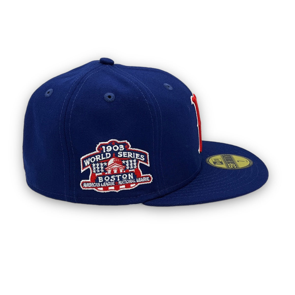 Boston Red Sox 1903 WS New Era 59FIFTY Royal Blue Hat Gray Bottom – USA ...