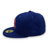 Boston Red Sox 1903 WS New Era 59FIFTY Royal Blue Hat Gray Bottom