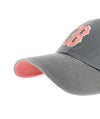 Boston Red Sox 47 Brand Charcoal Clean Up Adjustable Hat