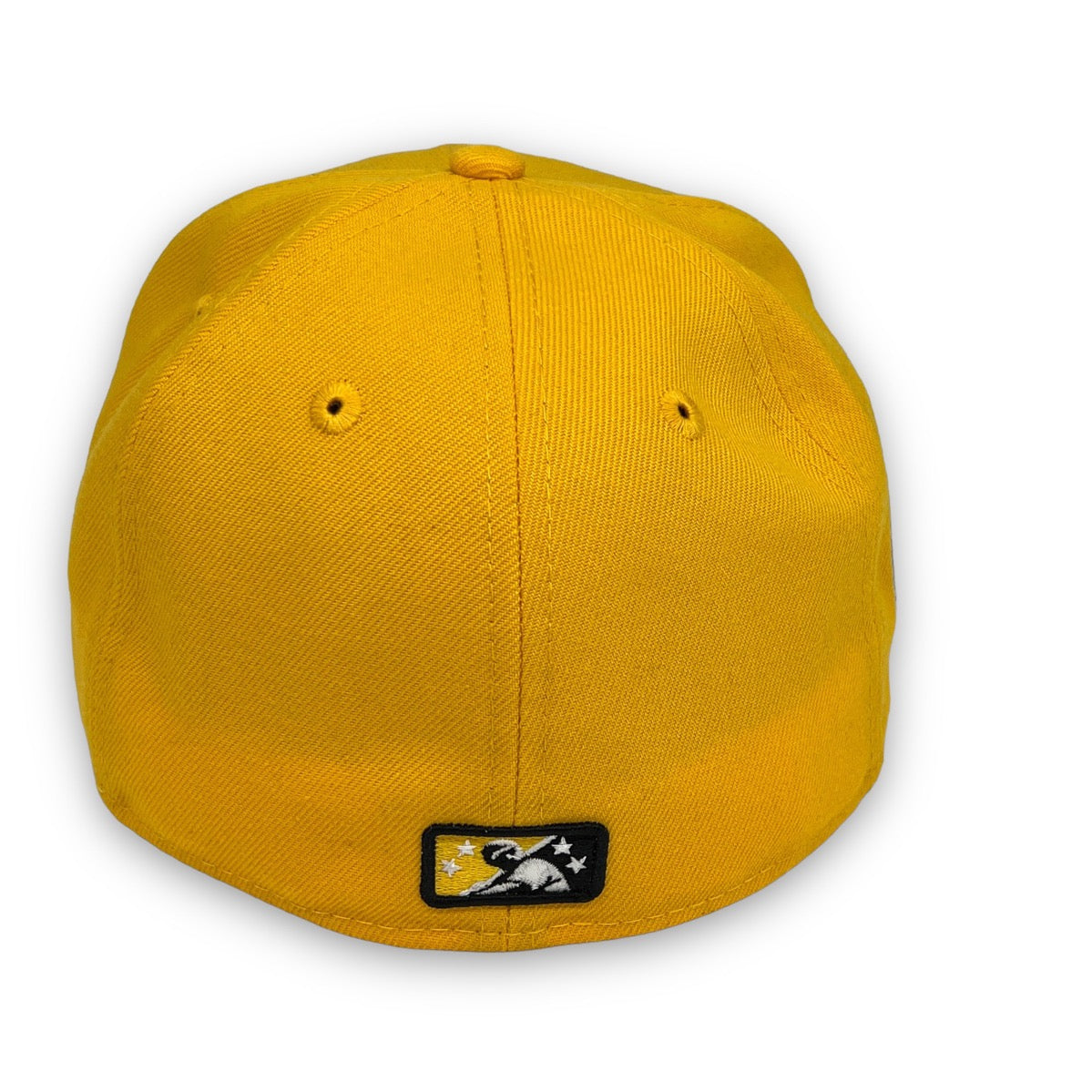 Bradenton Marauders 59FIFTY New Era Yellow & Black Cord Fitted Hat Snow Grey Bottom
