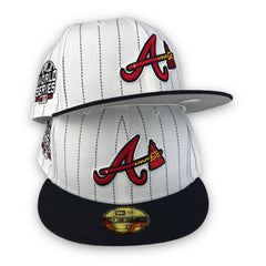 New Era Hat - Atlanta Braves - 2021 World Series 7 3/4 / Navy Blue