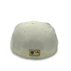 Canvas Coll. Diamondbacks 59FIFTY New Era Chrome Fitted Hat Chrome Bottom