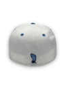 Carolina Tar Heels 05 Final Fours New Era 59FIFTY White & Sky Hat Gray Bottom
