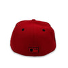 Chicago Varsity Red Coll. White Sox 59FIFTY New Era Red Fitted Hat Grey Bottom