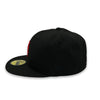 Citi Field Garden Mets 59FIFTY Black & Red Hat Gray Bottom