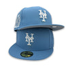 Citi Field Garden Mets 59FIFTY Sky Blue Hat Gray Bottom