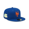 Citrus Pop New York Mets New Era 59FIFTY Blue Hat