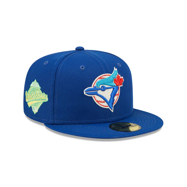 Citrus Pop Toronto Blue Jays New Era 59FIFTY Blue Hat