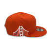City Connect Giants 9FIFTY New Era Orange Snapback Hat