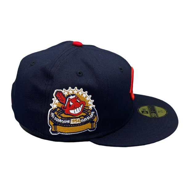 Cleveland Indians 1954 All Star Game New Era 59FIFTY Navy Hat