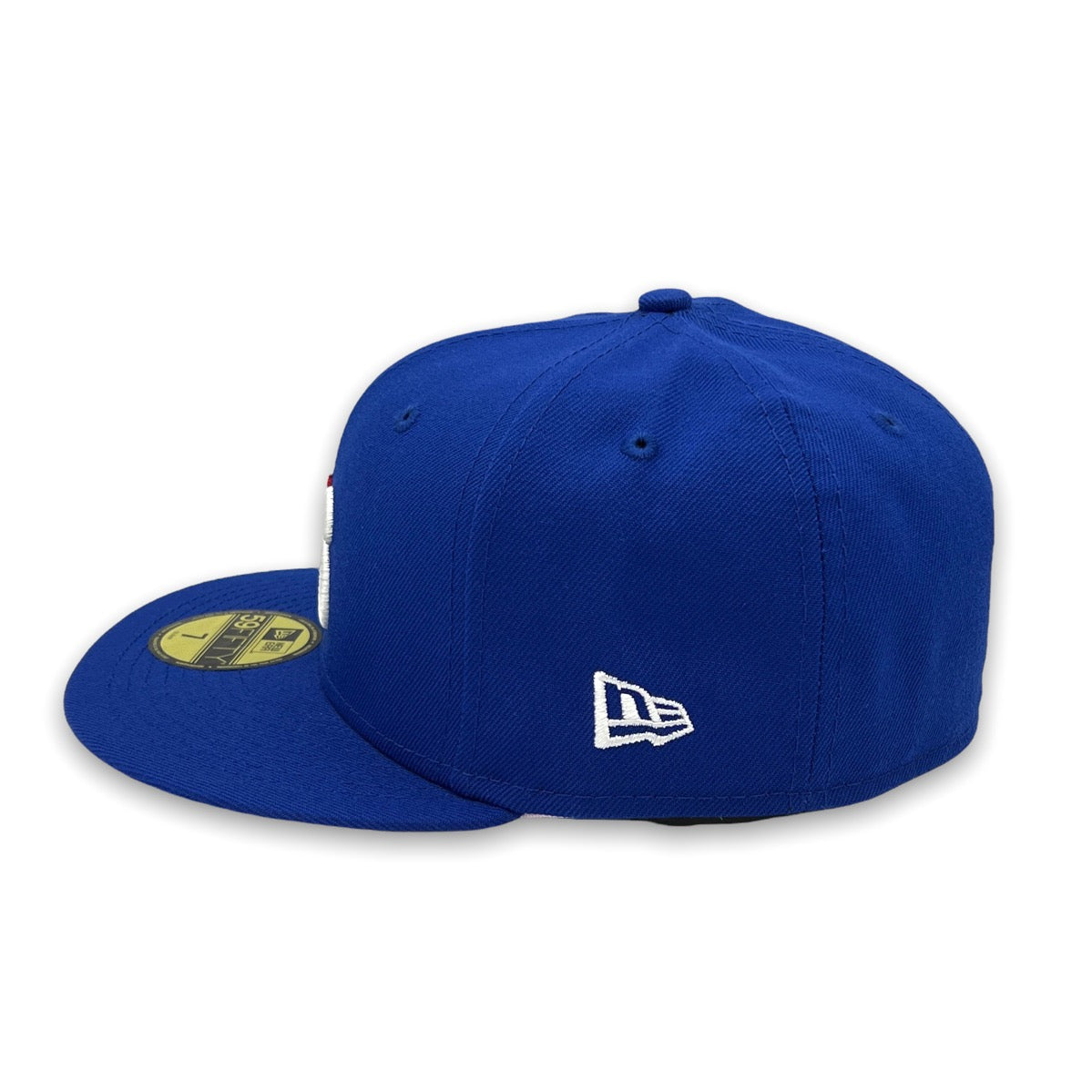 Color Guts 76ers New Era 59FIFTY Blue Hat Pink Bottom