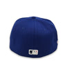 Color Guts Dodgers New Era 59FIFTY Blue Hat Pink Bottom