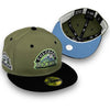 Colorado Rockies 98 ASG New Era 59FIFTY Green & Black Hat Sky Blue Botton