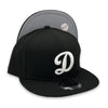 Dodgers D Basic 9FIFTY New Era Snapback Black Hat