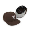 Essentials Yankees 59FIFTY New Era Fitted Hat Burnt Wood Hat